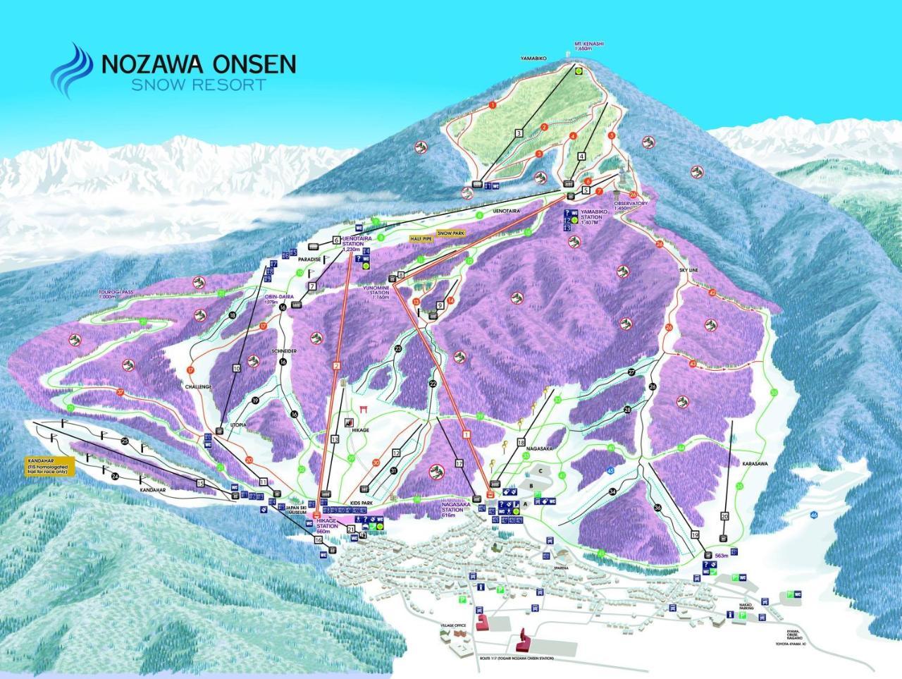 Lodge Nagano Nozawaonsen Extérieur photo